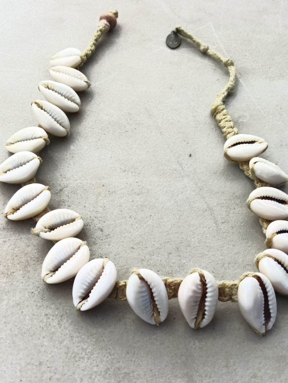 Handmade White Cowrie Shell Necklace β Boho Beach Jewelry